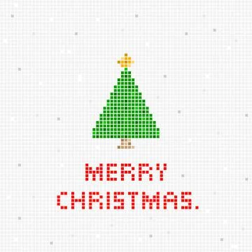Merry Christmas. Stock Illustration