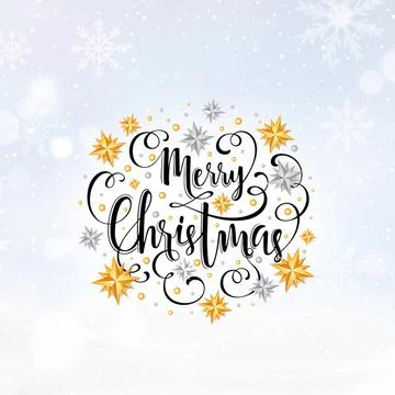 Merry Christmas Stock Illustration