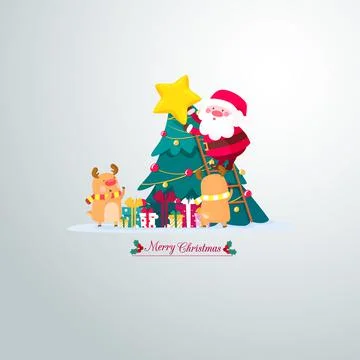 Merry Christmas Stock Illustration