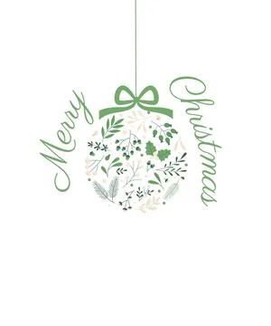 Merry christmas Stock Illustration