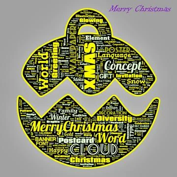 Merry Christmas Illustrazione stock