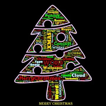 Merry Christmas Illustrazione stock