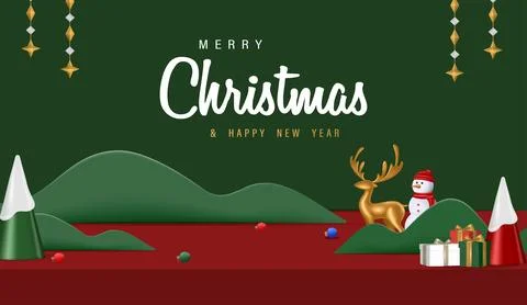 Merry Christmas Illustrazione stock