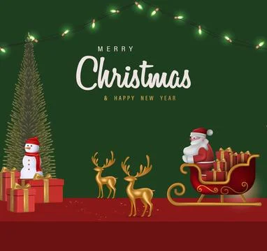 Merry Christmas Stock Illustration