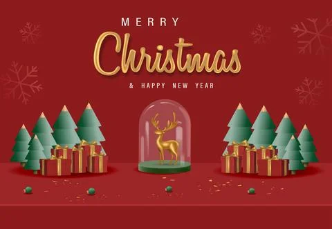 Merry Christmas Illustrazione stock