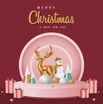 Merry Christmas Stock Illustration