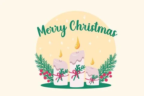 Merry christmas Stock Illustration