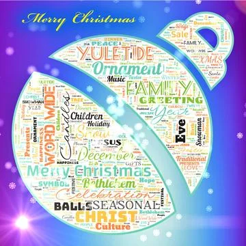 Merry Christmas Illustrazione stock