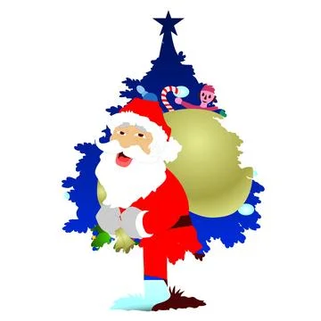 Merry Christmas Stock Illustration