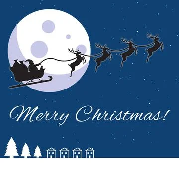 Merry Christmas Stock Illustration