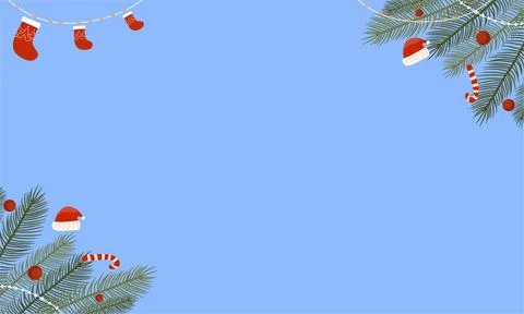 Merry christmas illustration vector Stock-Illustration