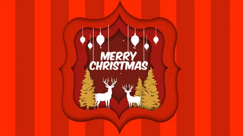 Merry Christmas Intro Stock After Effects