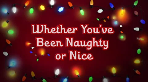 Merry Christmas Lights Stock Footage 32541641