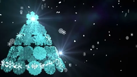 Merry Christmas Loop Background Video stock 74361538