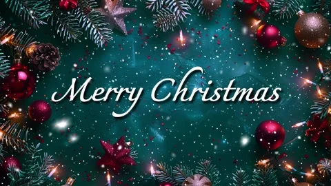 Merry Christmas. Loop. Falling snowflakes. Falling snowflakes effect. Noel. Stock Footage 277082601