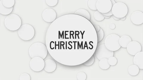 Merry Christmas with Memphis dots pattern Видео 171311068