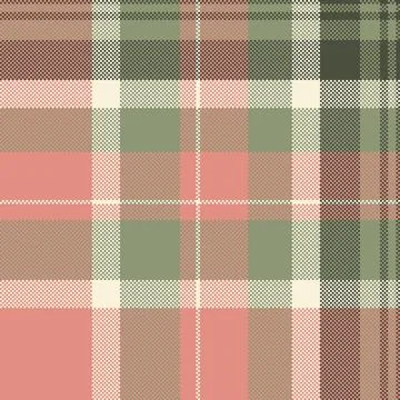 Merry christmas pattern fabric check, throw texture tartan plaid. Factory v.. Stock Illustration