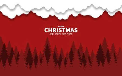 Merry Christmas Poster Vector Design Stock Illustration