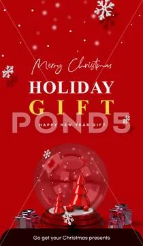 MERRY CHRISTMAS PSD Template