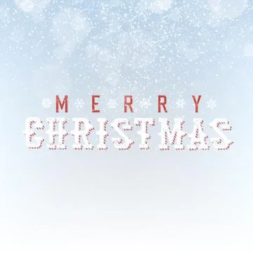Merry Christmas Snowfall. Light effect. Light with sparkles. Bokeh defocuse.. Stock Illustration