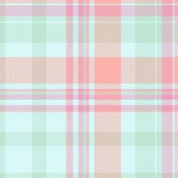 Merry christmas tartan textile pattern, vintage fabric vector texture. Fur .. Stock Illustration
