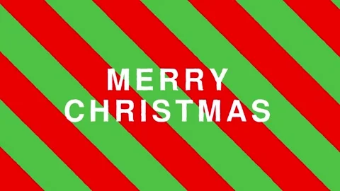 Merry Christmas text on abstract background animation PACK. Video stock 289218216