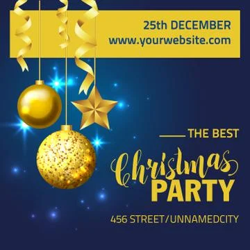 Merry Christmas text design. Vector logo, typography. Stock Illustration