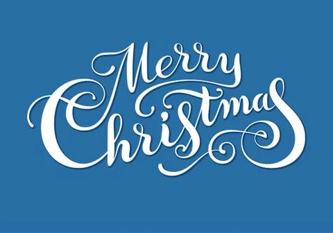 Merry Christmas text Иллюстрация
