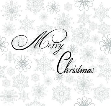 Merry Christmas Text Stock Illustration