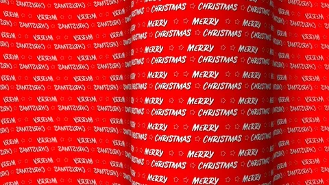 Merry Christmas Text Motion Background Stock Footage 116595994