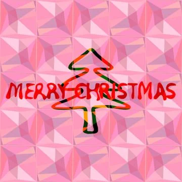 Merry Christmas tile able pattern Stock Illustration