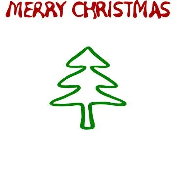 Merry Christmas tile able pattern Stock Illustration