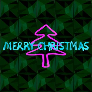 Merry Christmas tile able pattern Stock Illustration