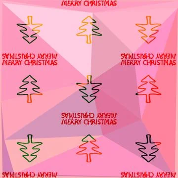 Merry Christmas tile able pattern Stock Illustration