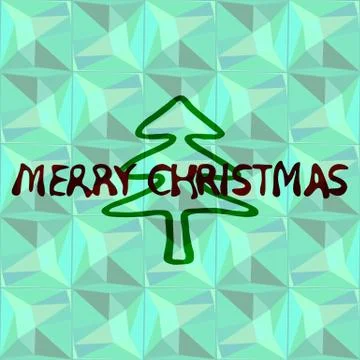 Merry Christmas tile able pattern Stock Illustration