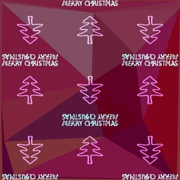 Merry Christmas tile able pattern Stock Illustration