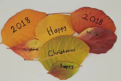 Merry Christmas Title Stock Photos