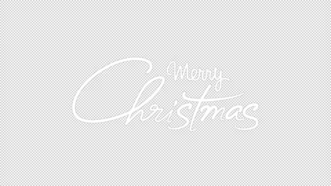 Merry Christmas Typography 4 Stock Footage 143585141