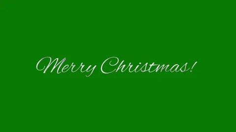 Merry Christmas Typography  Stock Footage 247971967