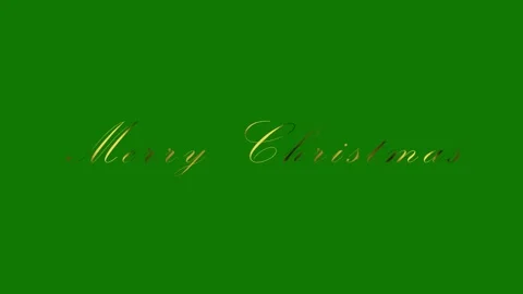 Merry Christmas Typography  Stock Footage 247971975