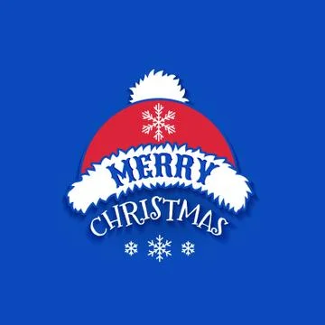 Merry Christmas, vector design element Illustrazione stock