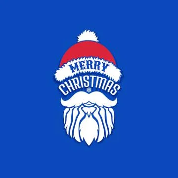 Merry Christmas, vector design element Stock Illustration