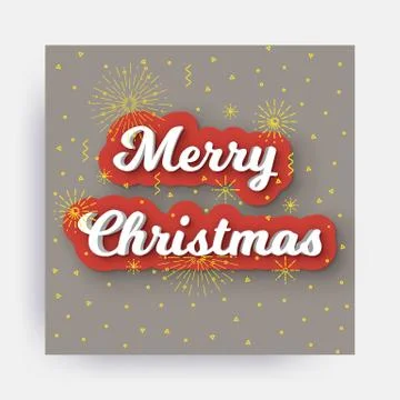 Merry Christmas vector Stock Illustration