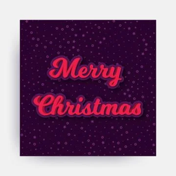 Merry Christmas vector Stock Illustration