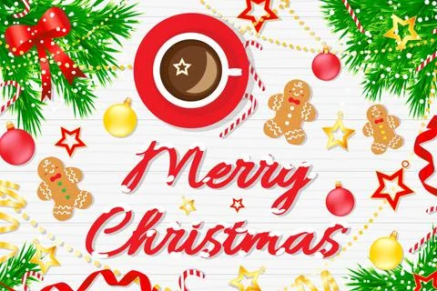 Merry Christmas vector Stock Illustration