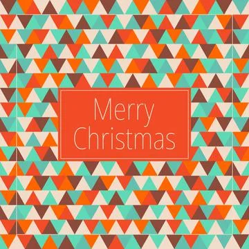 Merry Christmas vector pattern Stock Illustration
