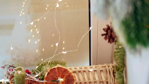 Merry Christmas  vertical video Stock Footage 156041845