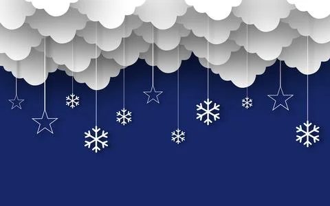 Merry Christmas wallpaper design. Vector illustration Stock Illustration