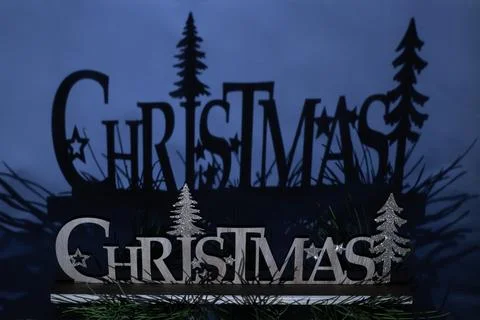 Merry christmas wallpapers with natural elements 库存照片