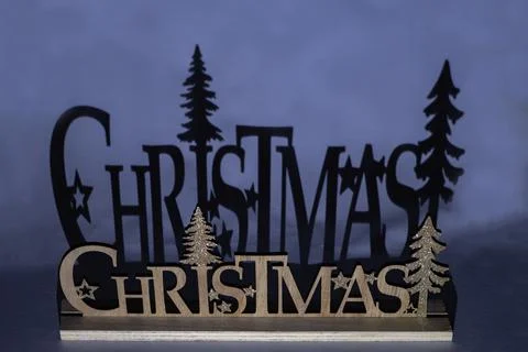 Merry christmas wallpapers with natural elements 库存照片